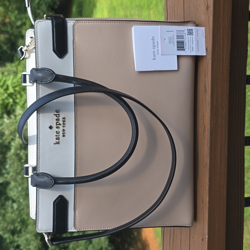 Kate Spade Color Block Satchel - image 1